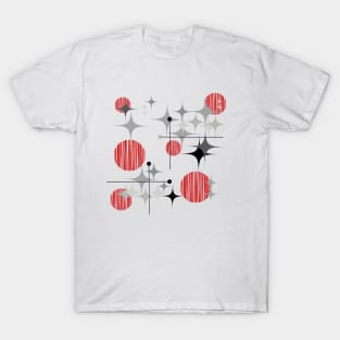 Eames Era Starbursts and Globes 2 T-Shirt